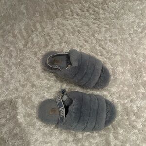 UGG Soft Gray Slippers